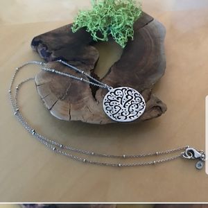 Silpada Sterling Silver Cut Out Pendant